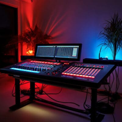 Lichtdesign-Konsole
